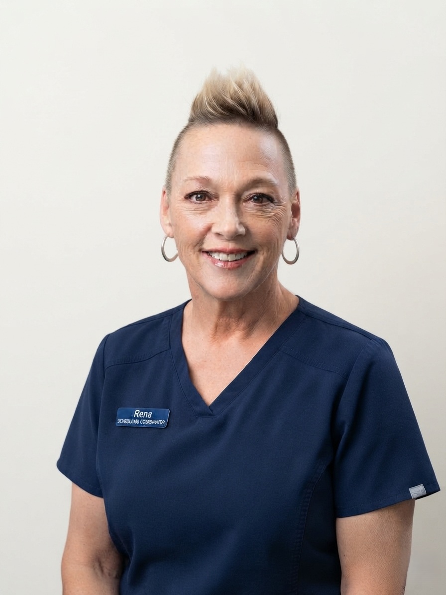 Rene, scheduling coordinator at Apex Dental